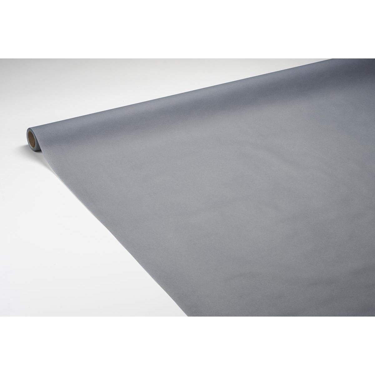 Nappe - intissé - 1,20 m x 5 m - Gris