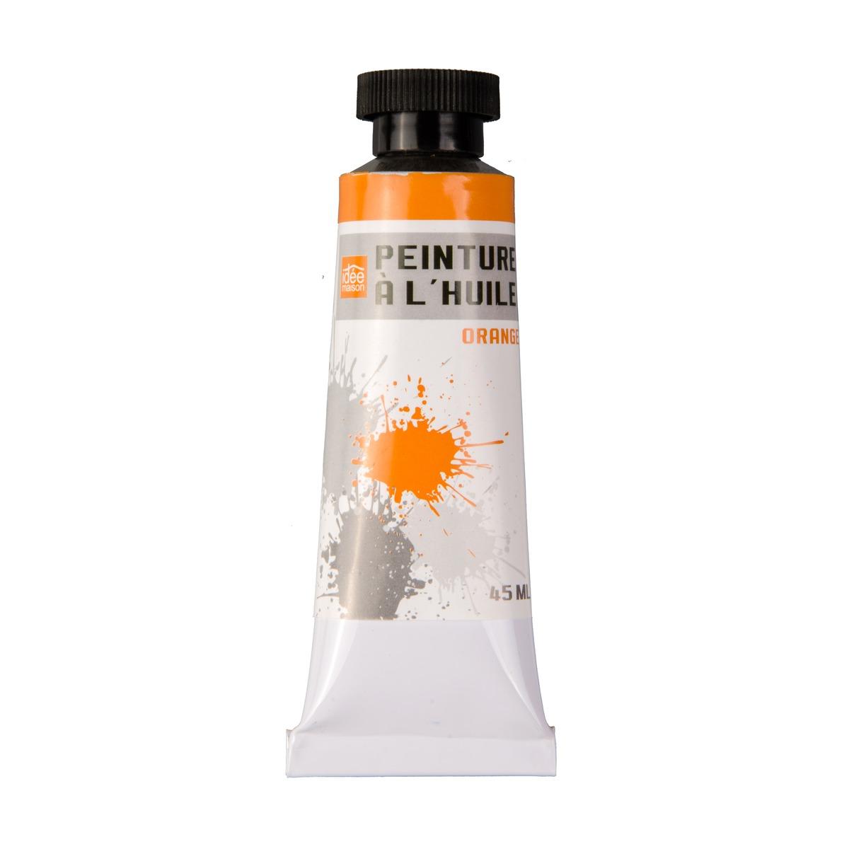 Tube de peinture à l'huile - 45 ml - Orange