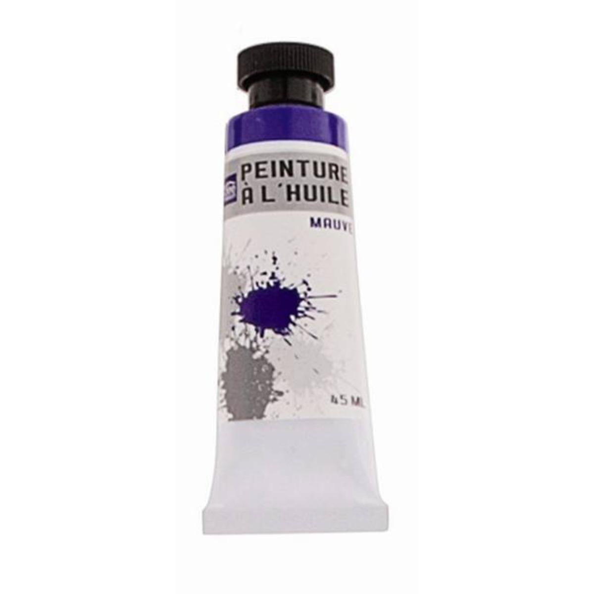 Tube de peinture à l'huile - 45 ml - Violet mauve