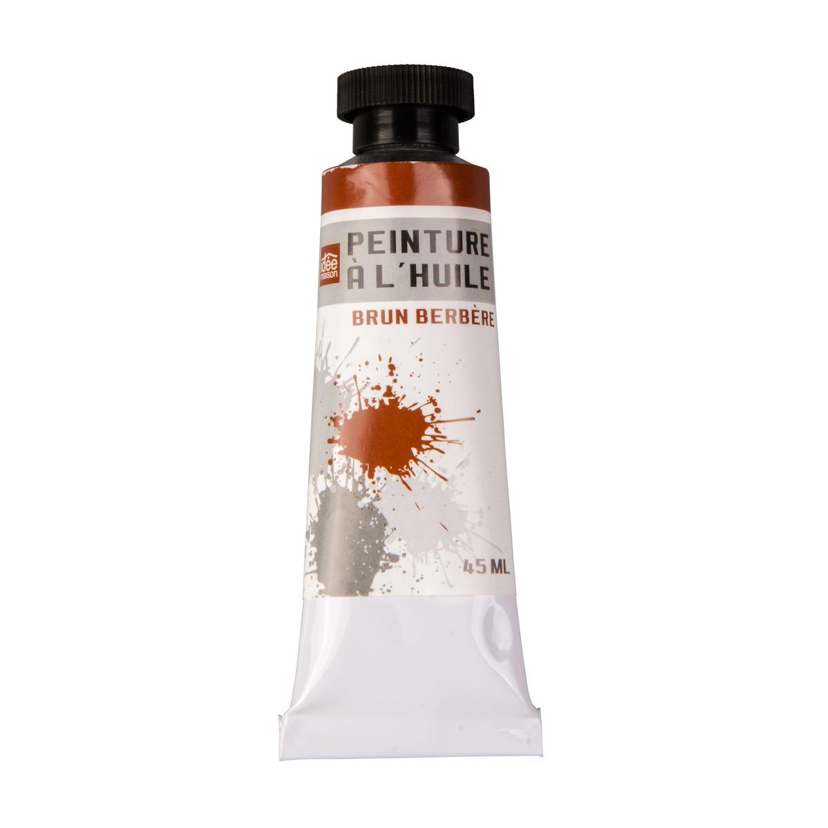 Tube de peinture à l'huile - 45 ml - Marron brun berbère