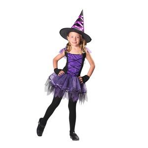 Déguisement sorcière - 4 - 9 ans - Violet