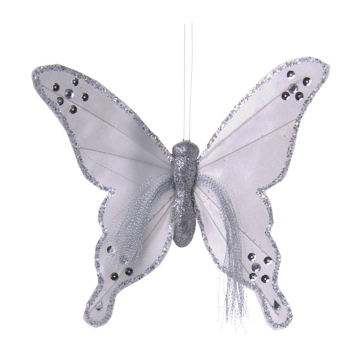 Pince papillon - Longueur 26 cm - Différents coloris