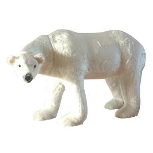 Maman ours polaire - 150 x 52 x 86 cm - Blanc
