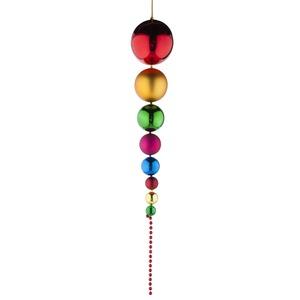 Suspension chaîne boule - Longueur 1 mètre - Multicolore