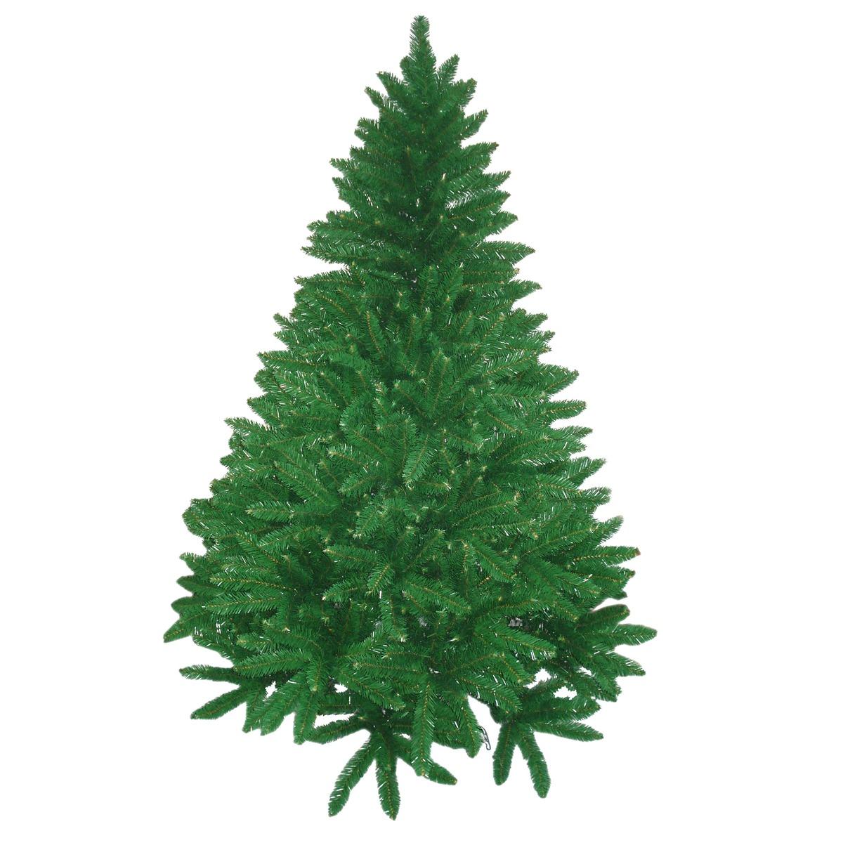 Sapin de Noël Manhattan en plastique - Hauteur 180 cm - Vert