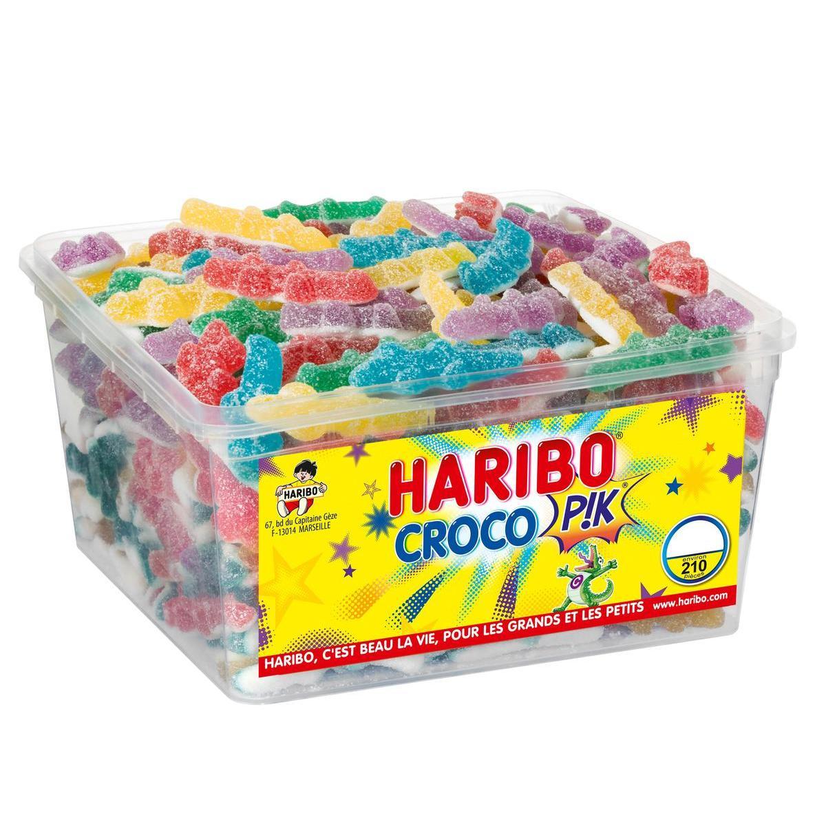 Boîte croco pik - 210 pièces - HARIBO