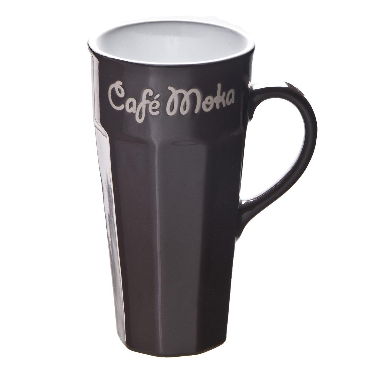 Mug collection Café Moka en grès - 31 cl - Marron taupe