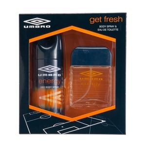 Coffret parfum homme UMBRO - Orange