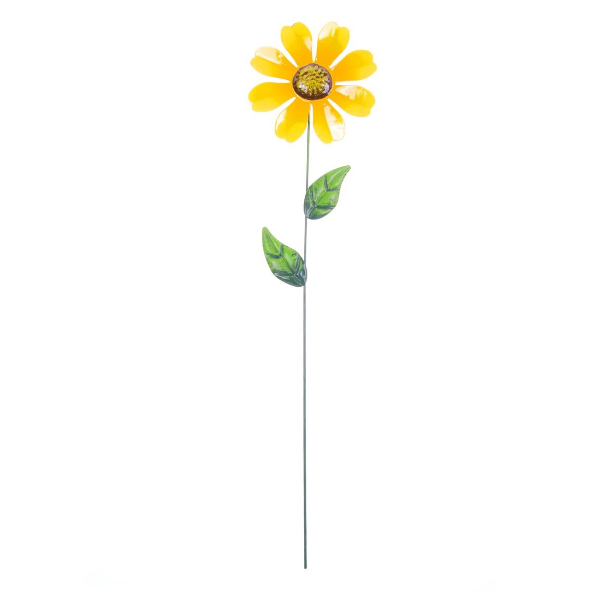 Tige fleur à planter - 12 x H 50 cm - Différents coloris