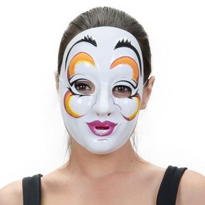Masque de mime - 18 x 14 cm - Différents modèles