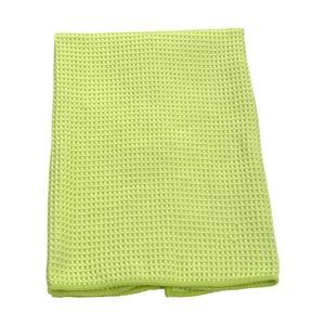 Torchon en nid d'abeille multiusage - 40 x 60 cm - Vert