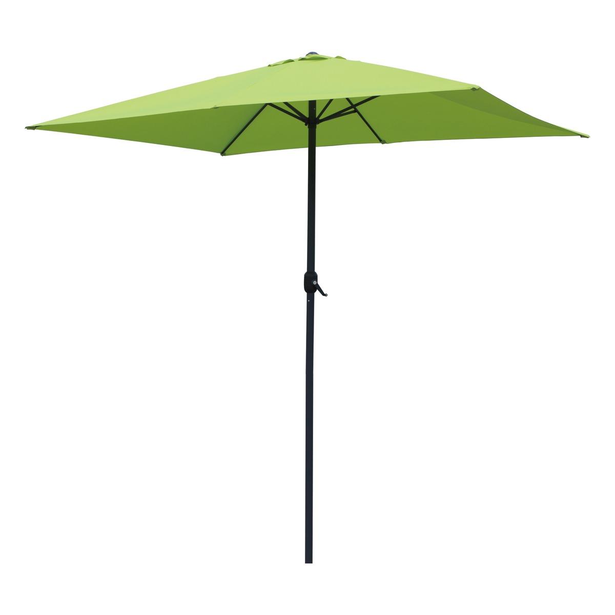 Parasol - 2 x 3 m - vert anis