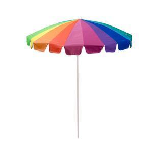 Parasol arc-en-ciel - ø 2.2 m - Multicolore - MOOREA