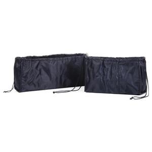 Lot de 2 organiseurs de sac - 30 x 18,5 x H 8,5 cm - Noir