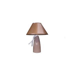 Lampe à poser collection Pop - Hauteur 34 cm - Marron taupe