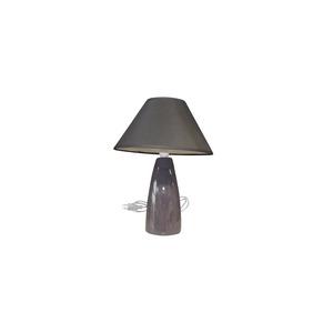 Lampe à poser collection Pop - Hauteur 34 cm - Gris foncé