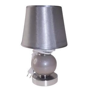 Lampe collection Nacrea - Hauteur 24 cm - Gris clair