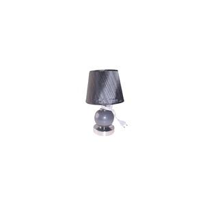 Lampe collection Nacrea - Hauteur 24 cm - Gris foncé