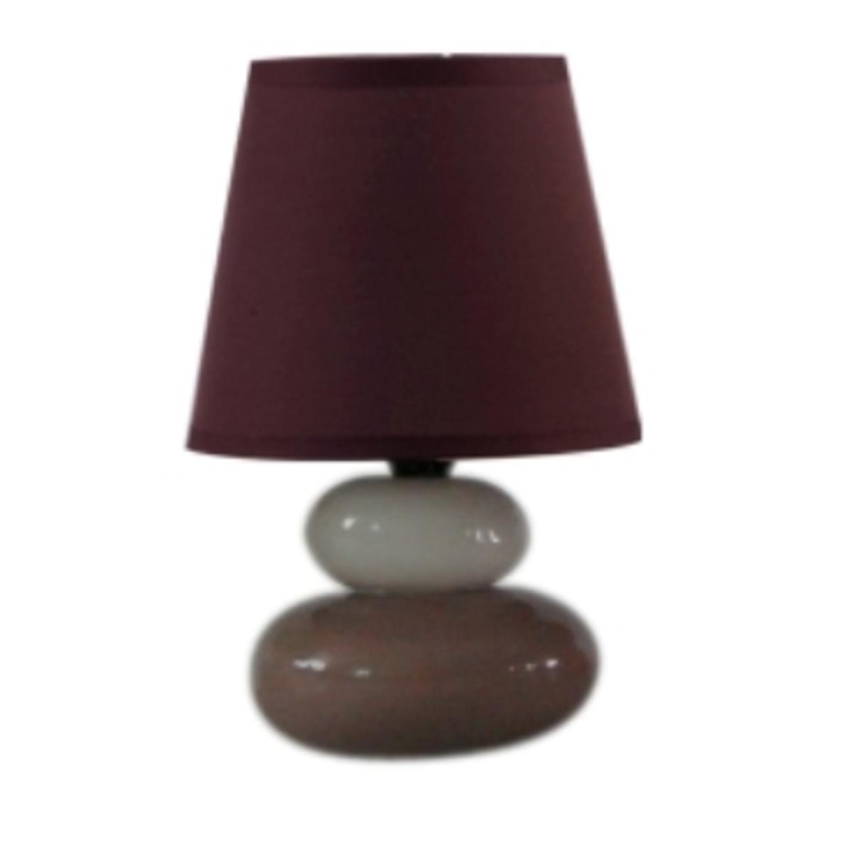 Lampe à poser collection Stones Classique - Hauteur 22 cm - Différents coloris