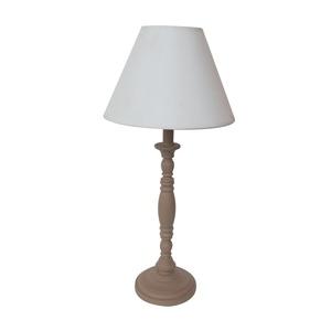 Lampe en bois collection Reva - Hauteur 49 cm - Marron
