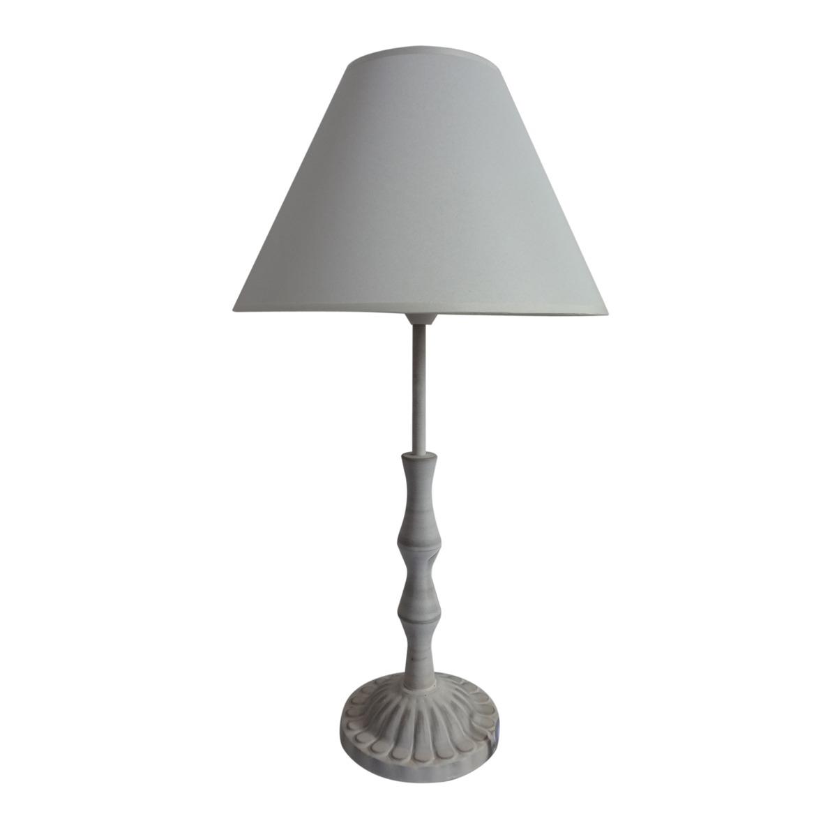 Lampe à poser collection Girly - Hauteur 46 cm - Gris