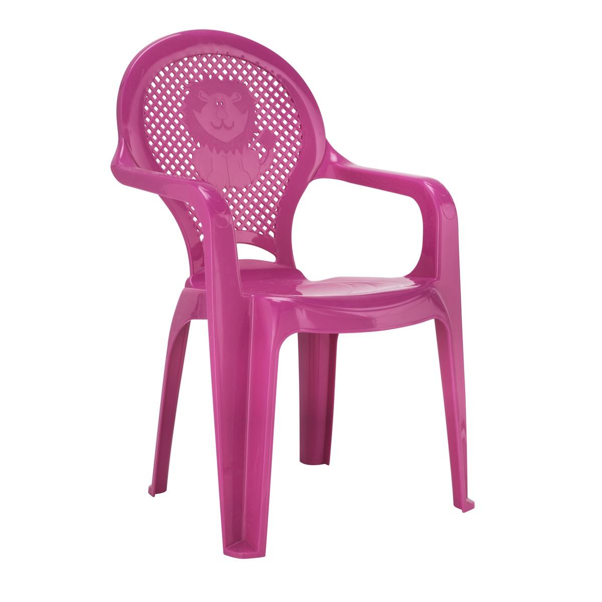 Fauteuil pour enfant - 35 x 36 x H 56 cm - Rose