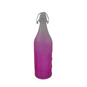 Bouteille limonade en verre - 1 Litre - Violet prune