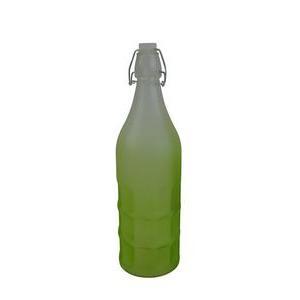 Bouteille limonade en verre - 1 Litre - Vert anis