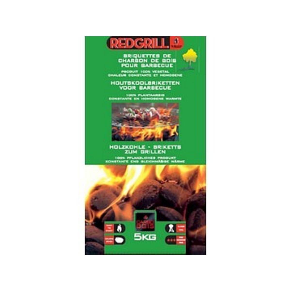 Briquettes charbon de bois 5 kg pour barbecue