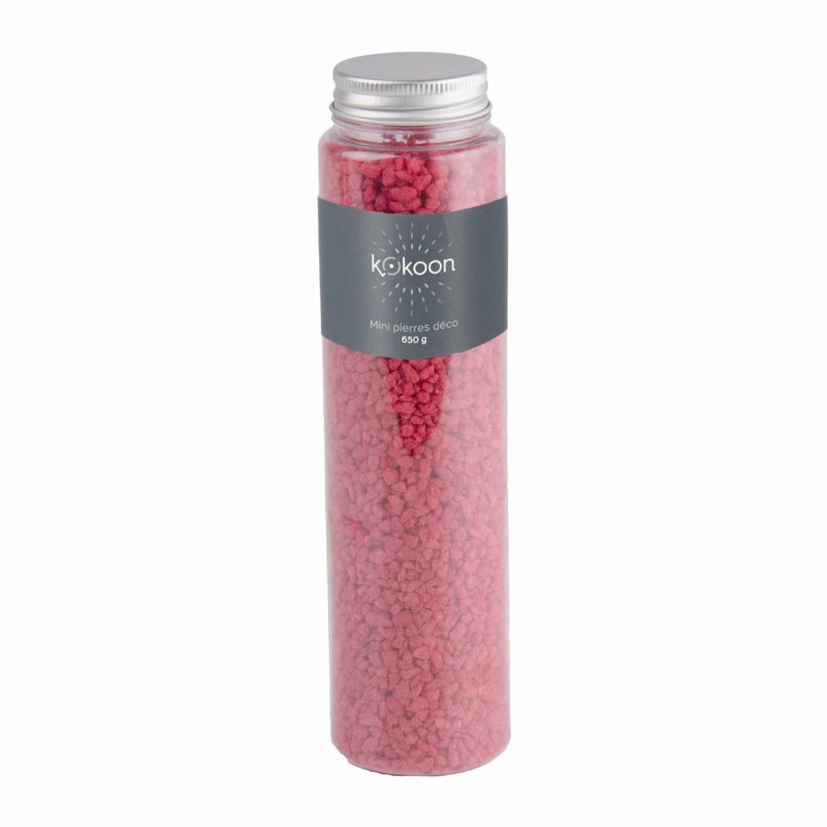 Mini pierres déco - 650 g - Rose