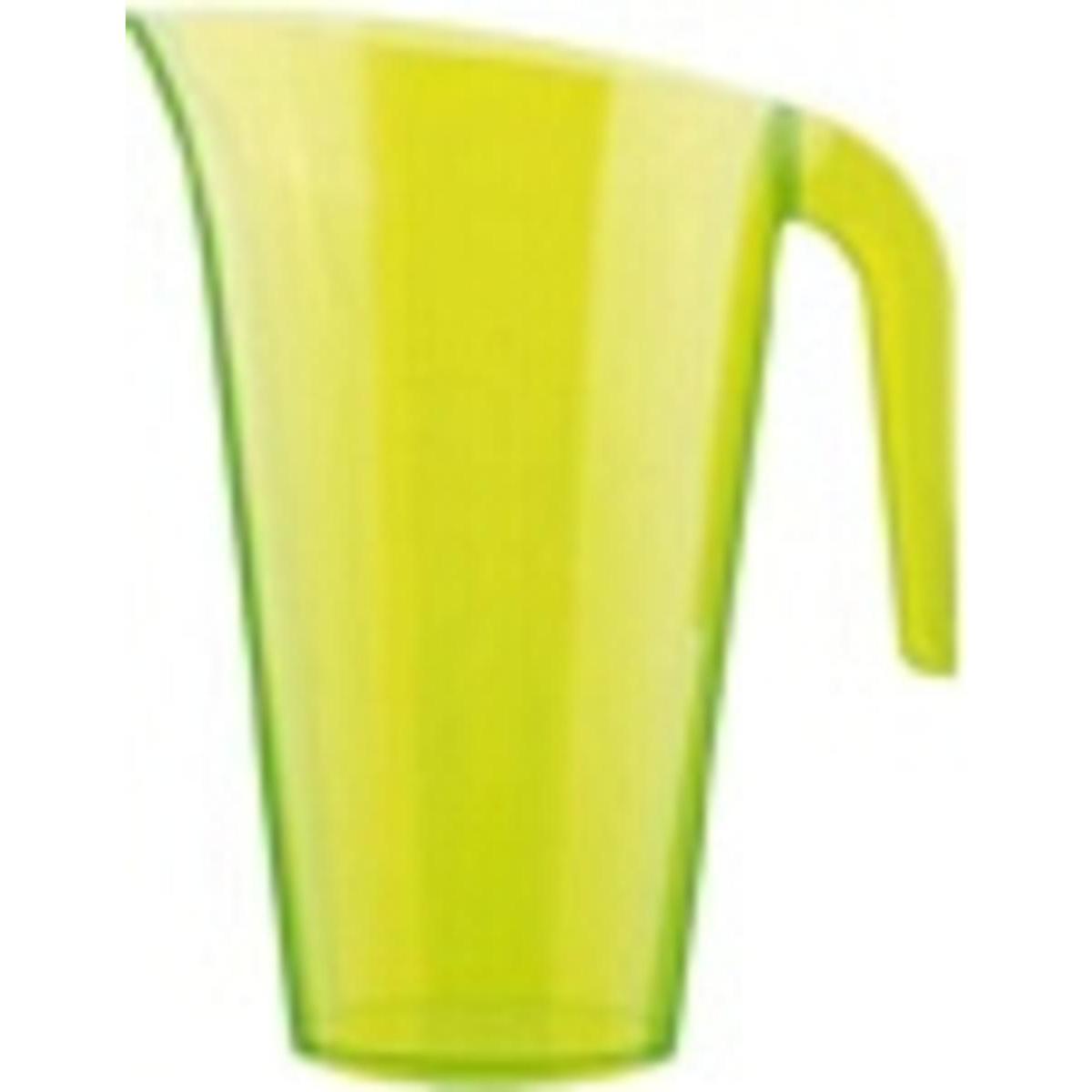 Carafe plastique 1.5 L réutilisable vert anis x 1 pièce