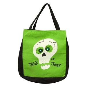 Sac à bonbons lumineux Halloween en plastique - 27 x 7 x 30 cm - 2 modèles au choix