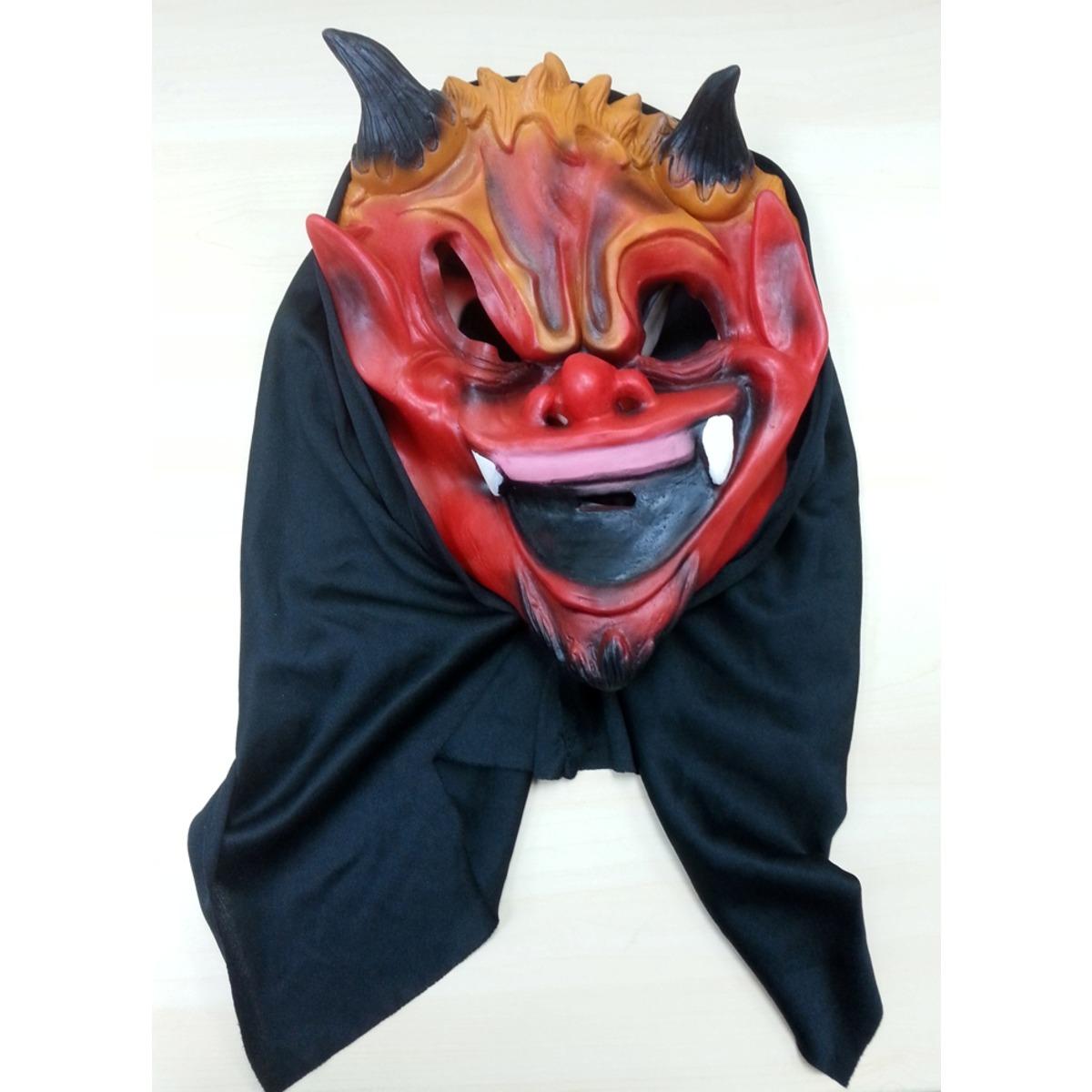 Masque cagoule monstre - Taille Unique - rouge