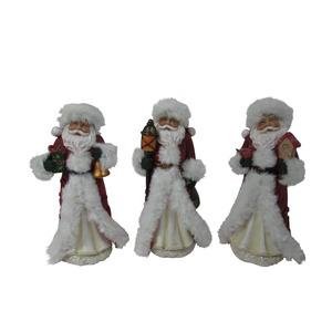 Père Noël déco en résine - 9 x 7 x 19 cm - Différents modèles