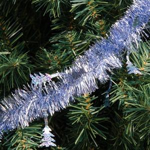 Guirlande scintillante laser sapin - 10 x 270 cm - Bleu glacé