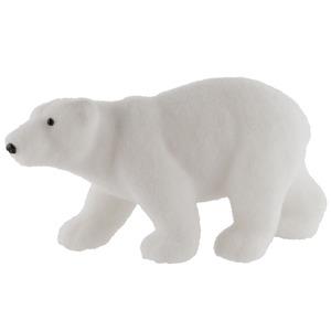 Ours polaire sur banquise - 30 x 25 cm - Blanc