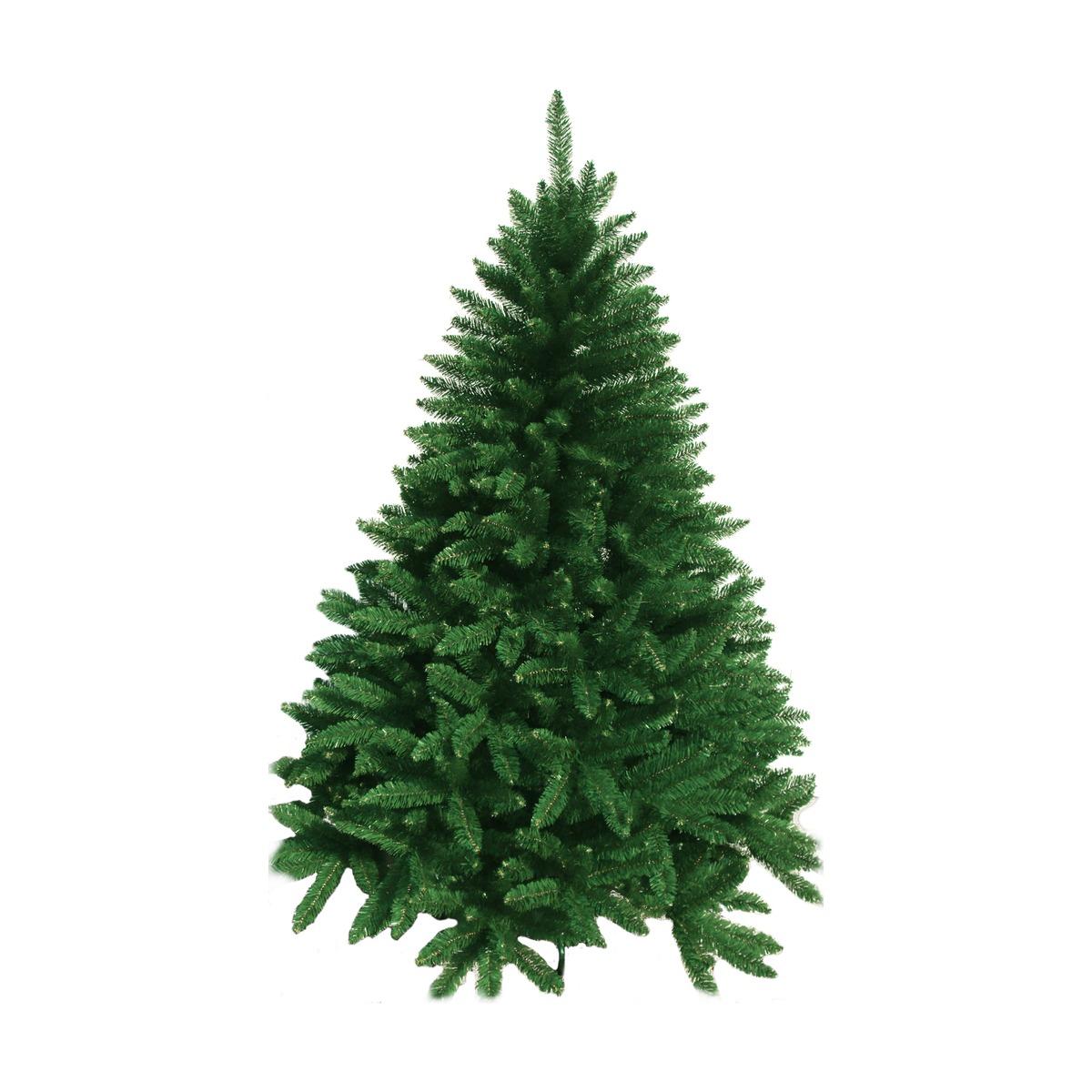 Sapin de Noël canadien en plastique - Hauteur 120 cm - Vert