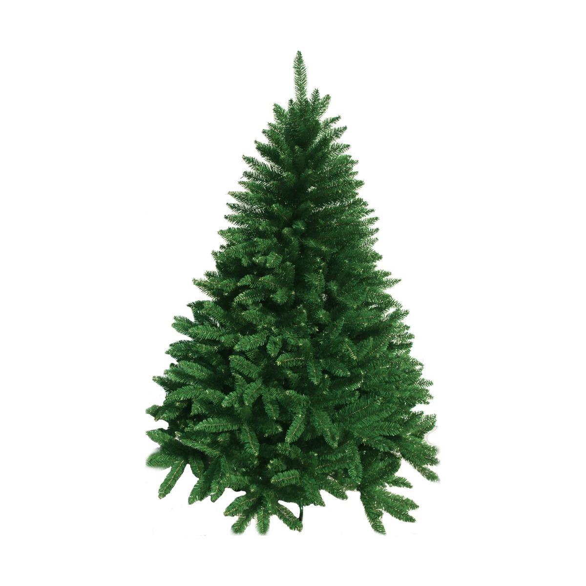 Sapin de Noël canadien en plastique - Hauteur 180 cm - Vert