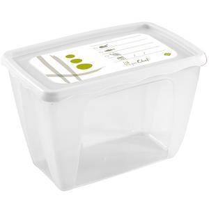 Boîte alimentaire CHEF en plastique - 1,5 L - 18 x 12 x 12 cm - Différents coloris
