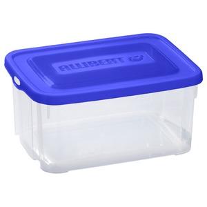 Box de rangement - Plastique - 29 x 21 x H 14 cm - Bleu