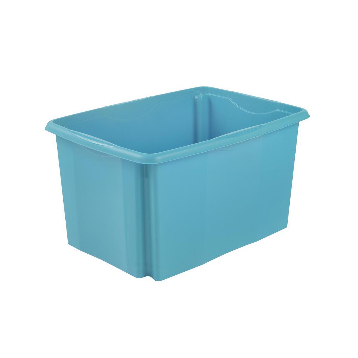 Box de rangement en plastique - 45 litres - Différents coloris