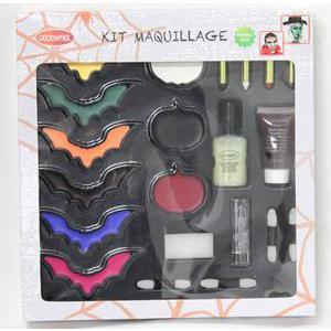 Kit de maquillage de luxe Halloween - Sans parabène - Multicolore