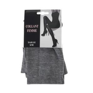 Collants femme flammes - Taille 1 à 4 - Gris