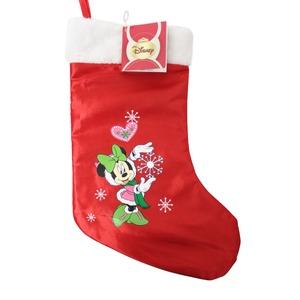 Chaussette Noël Disney Minnie - Rouge