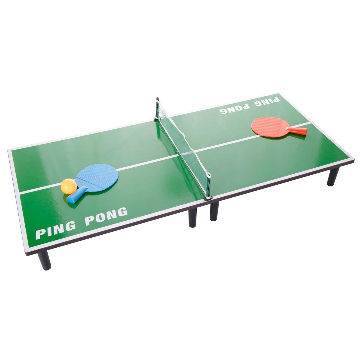 Mini tennis de table - 90 x 40 x 11 cm - Vert