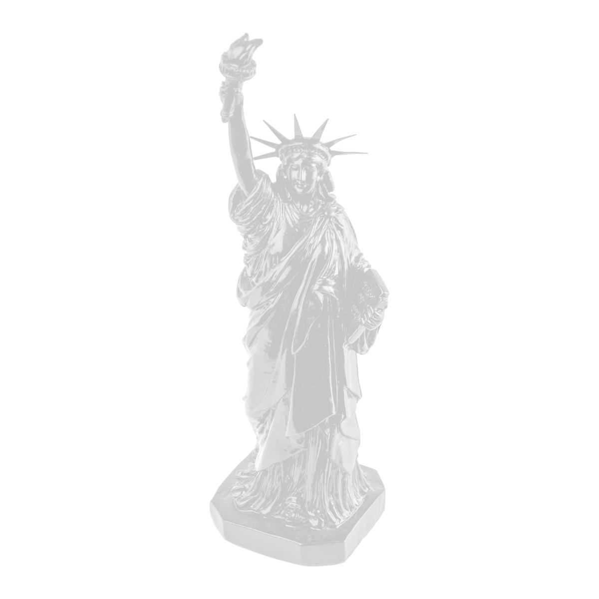Statue de la liberté en résine - 8,8 x H 30 cm - Différents coloris