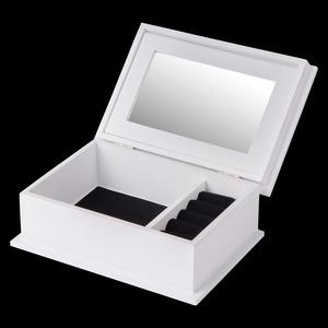 Boîte à bijoux - 22 x 15 x 8 cm - Blanc