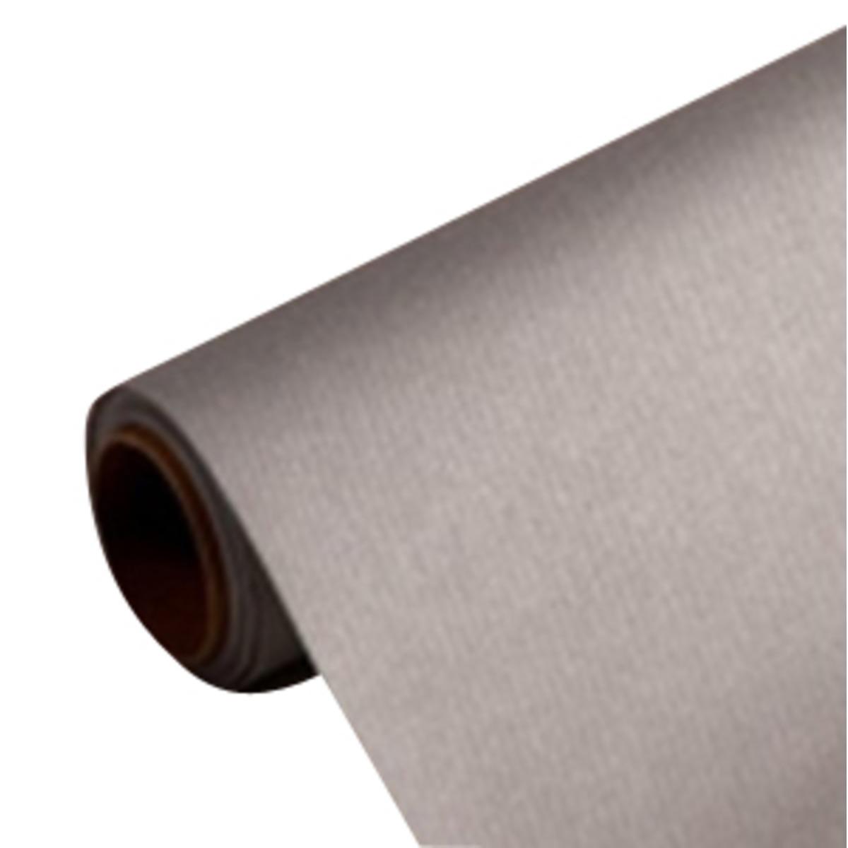 Nappe voie sèche argentée - 1,20 x 10 m - Gris argenté