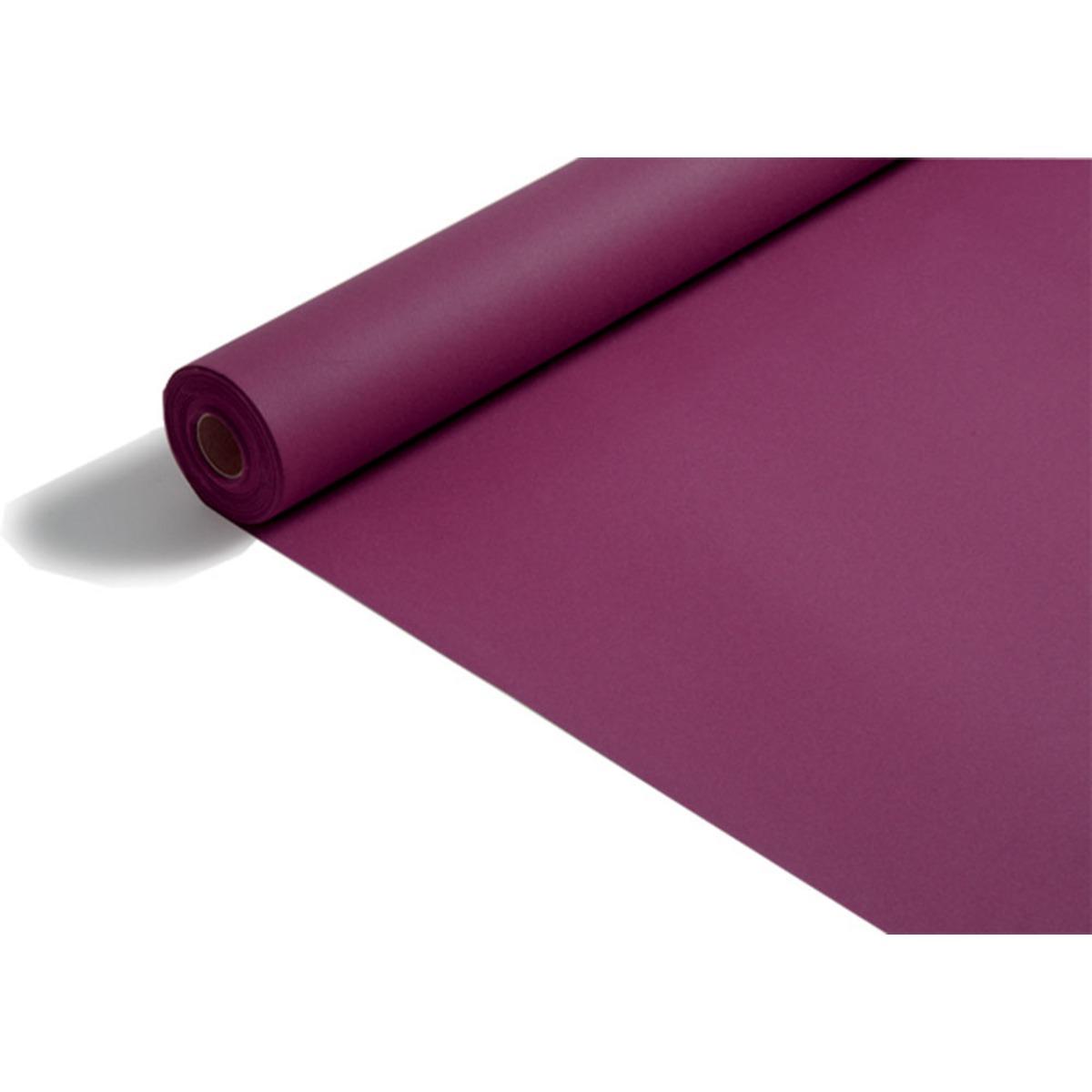 Nappe voie sèche - 1,2 x 10 mètres - Violet prune