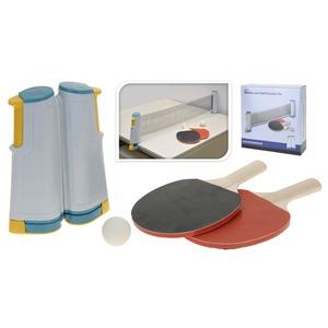 Jeu Free ping pong avec 2 raquettes et 1 balle - blanc